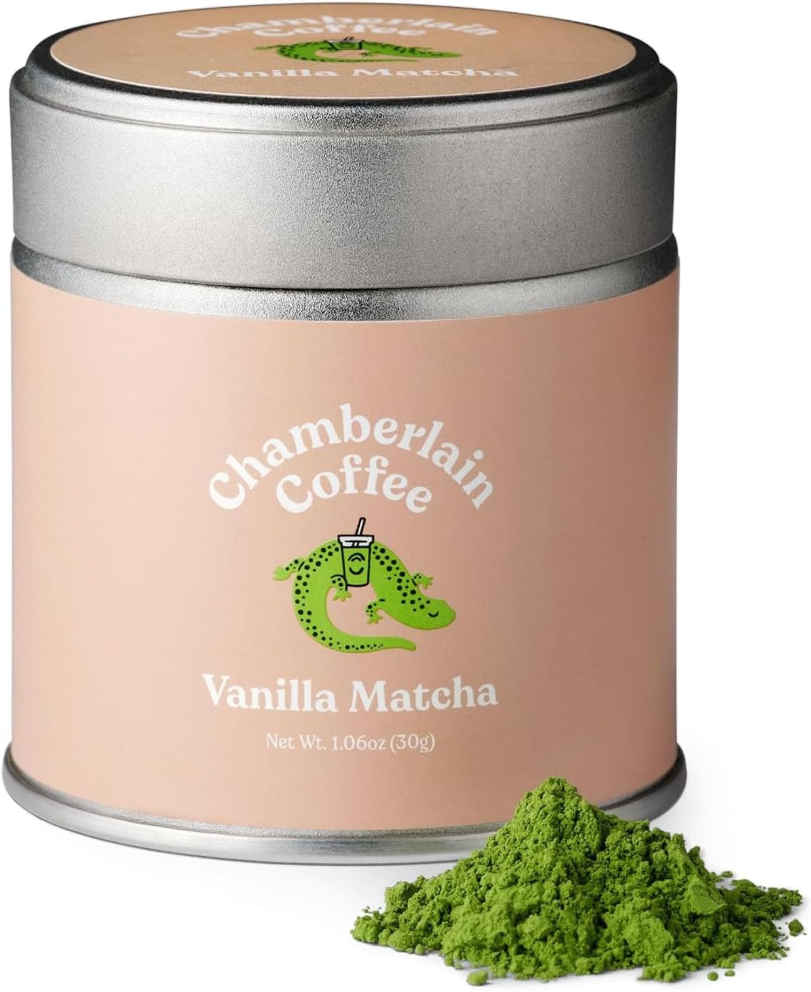 Vanilla Matcha Powder - Ceremonial Grade Matcha Powder with Madagascar Vanilla, Gluten-Free Flavor for Hot and Iced Drinks, Made with Premium Organic Ingredients - 1.06 Oz