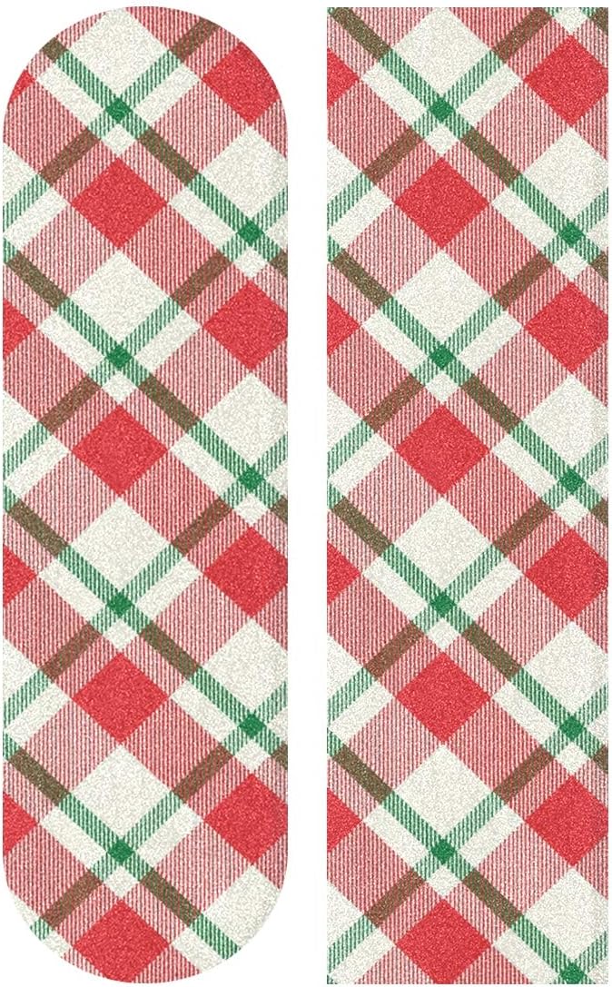 Auskid Red Checkered Skateboard Grip Tape,Longboard