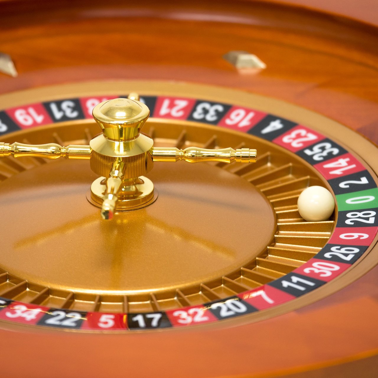 本格的 木製ルーレット代 直径50cm カジノ ルーレット台