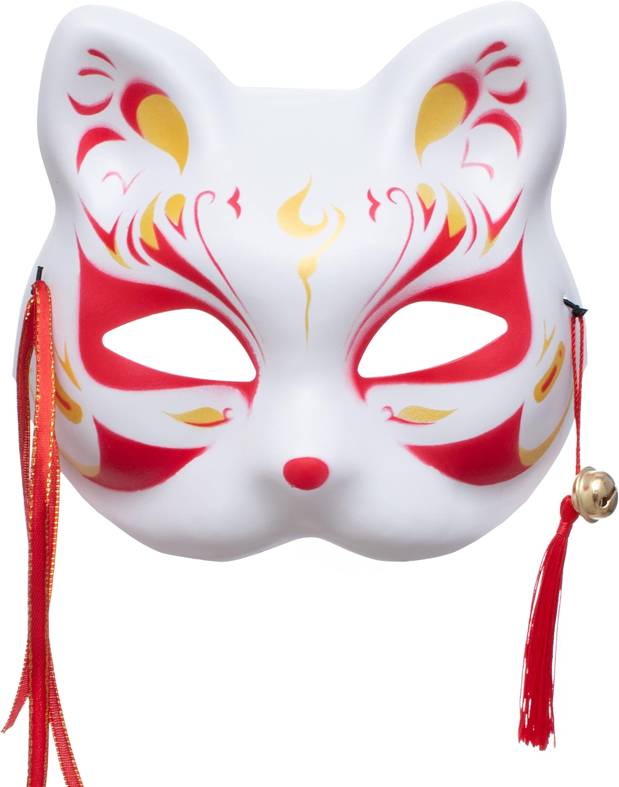 Japanese Kitsune Inu Boku Fox Cat Cute Cosplay Half Mask Masquerade Christmas