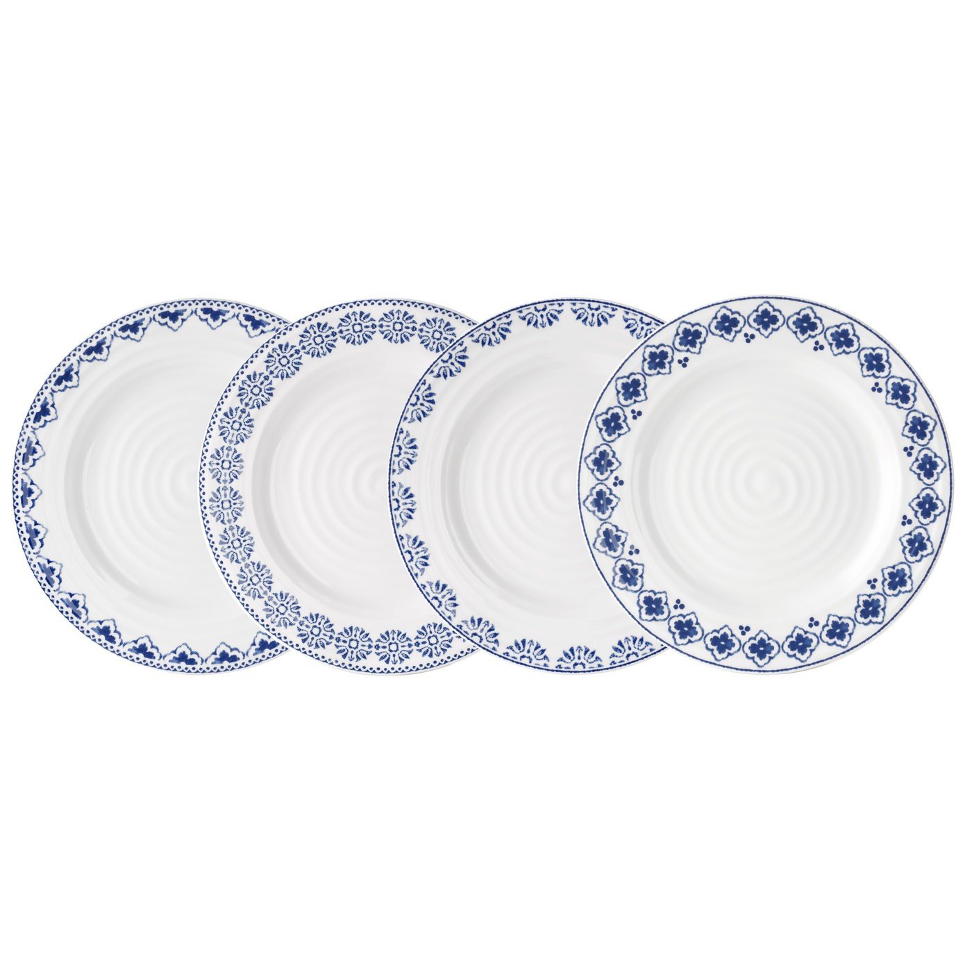 Portmeirion Home & Gifts Sophie Conran Set di gocciolatori per Olio e aceto, Porcellana (Bianco, 7 x 7 x 26,5 cm