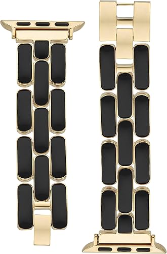 Miniatura 3 de Pulsera de moda Anne Klein para Apple Watch, segura, ajustable, correa de repuesto para Apple Watch, se adapta a la mayoría de muñecas