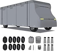 Vista 1 de Cubierta para autocaravana Clase C - Mejorada de 7 capas antidesgarro para autocaravana de 16-20 pies, impermeable para invierno, anti-UV, a prueba