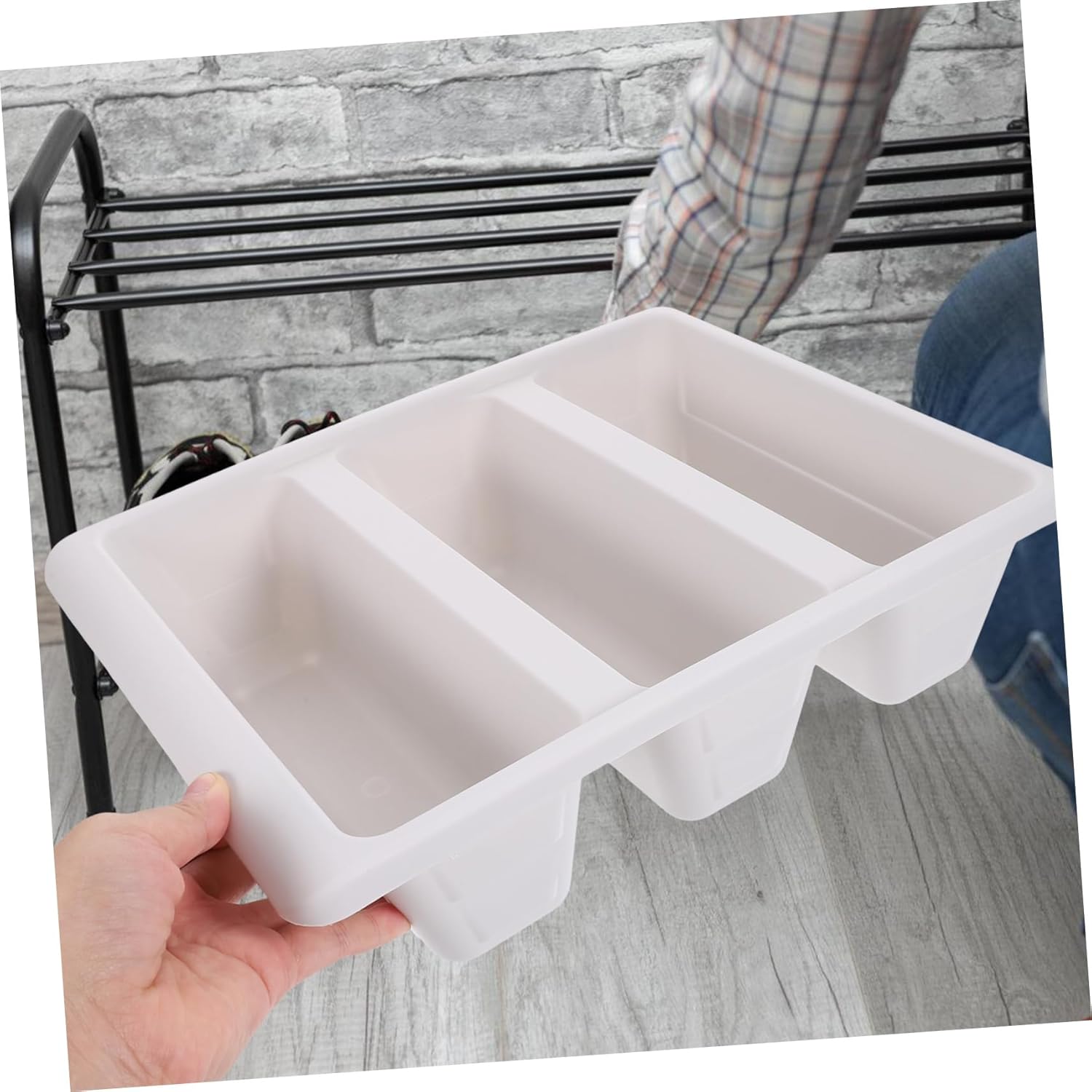 4Pcs Space Efficient Vertical Shoe Storage Box Material Shoe Holders Stackable Shoe Organizer for Home Dorm Hotel and Bedroom Grey Light Grey