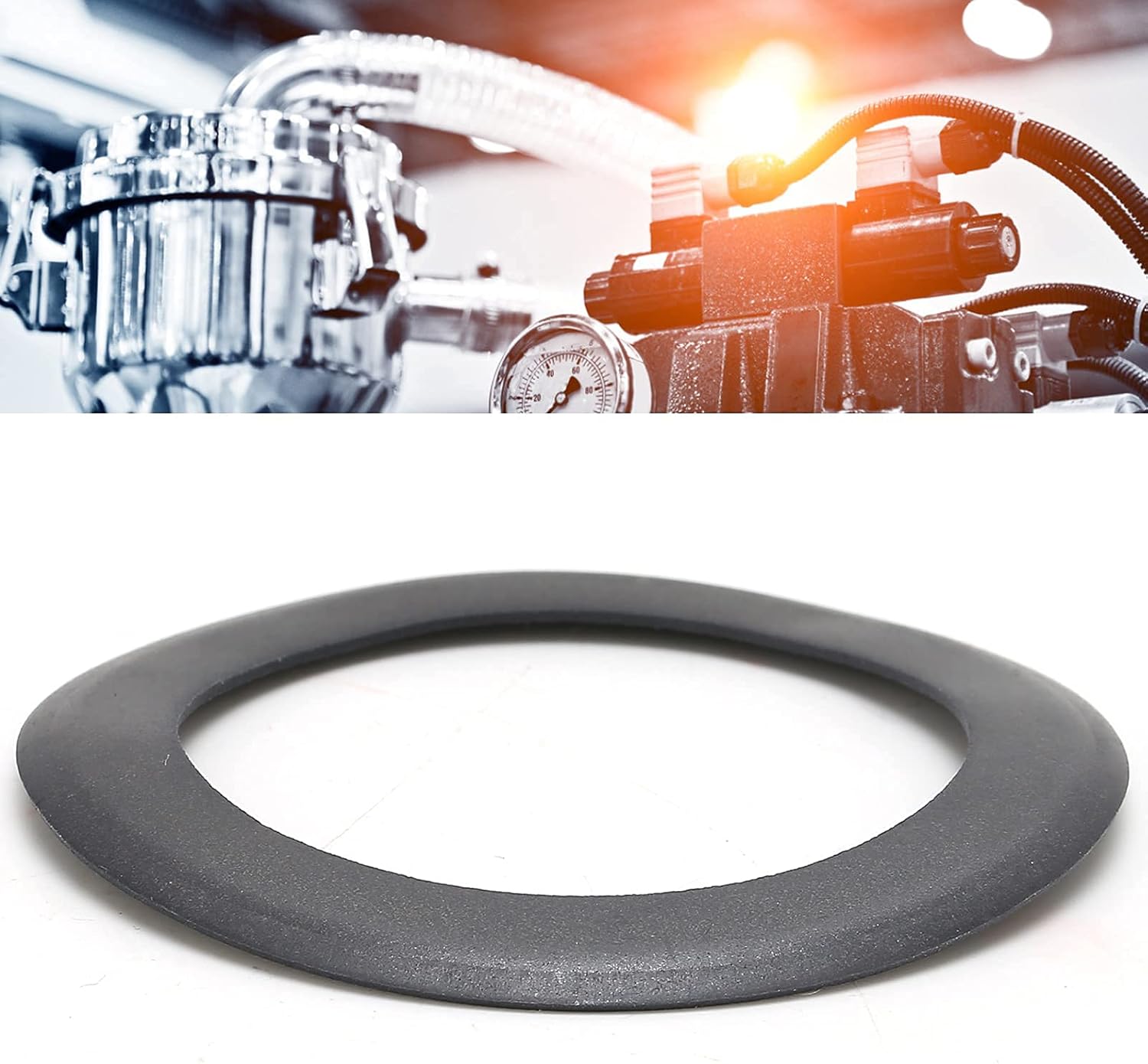 Air Pump Piston Ring Replacement Parts Designed for Air Compressors and Oil Cylinders, Air Compressor Accessories Compatible with Air Pumps