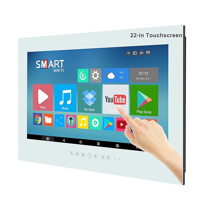 Buy Haocrown 22inch 10Point Touchscreen Bathroom TV, 2in1