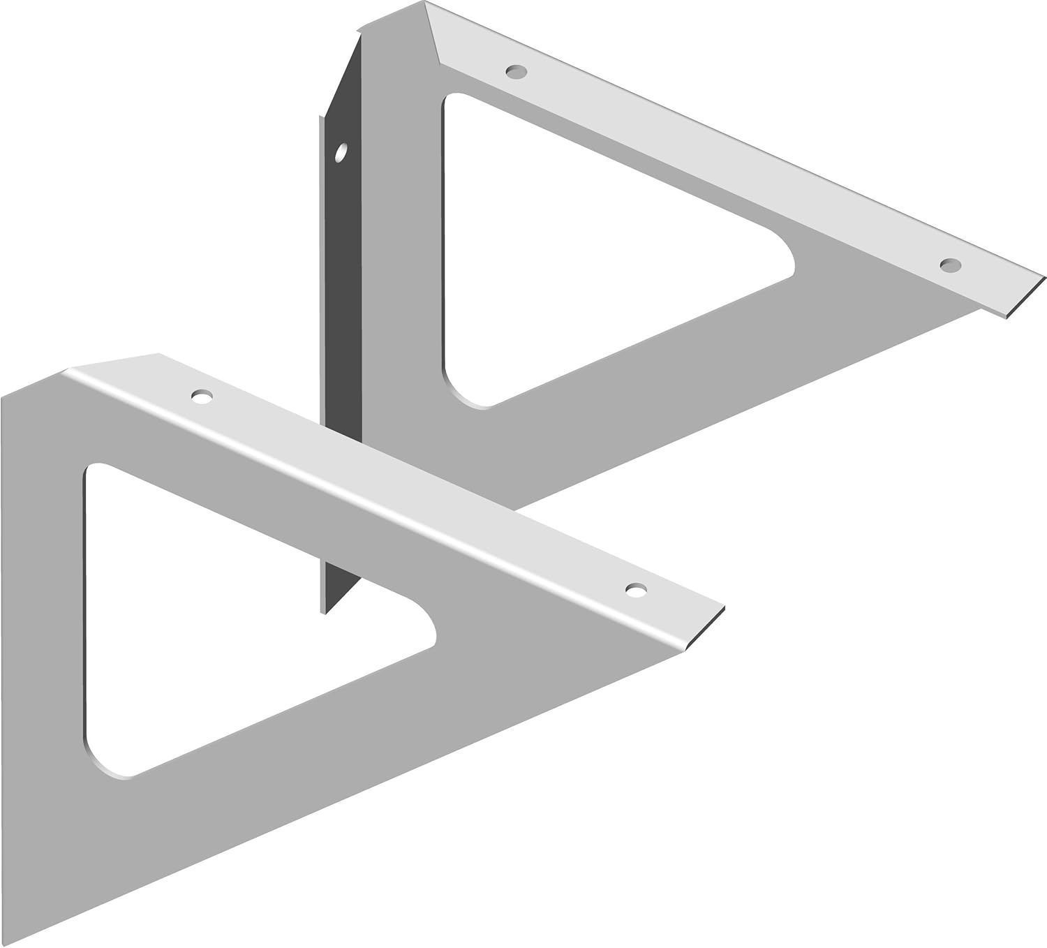 Element System Shelf Bracket Triangle Bracket, 3 Colours, Pack of 2