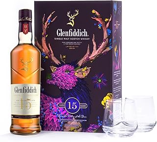 グレンフィディック 15年 ソレラ リザーブ 40度 700ml グラス付き ギフトBOX 正規品 シングルモルト ウイスキー スペイサイド ギフト セット