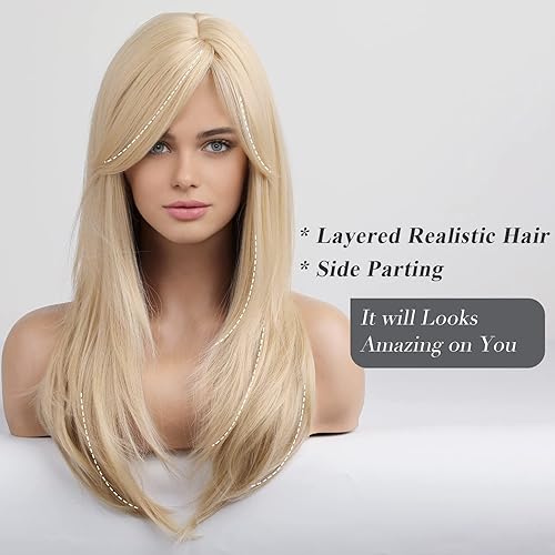 Miniatura 2 de HAIRCUBE Pelucas en capas para mujer, peluca sintética