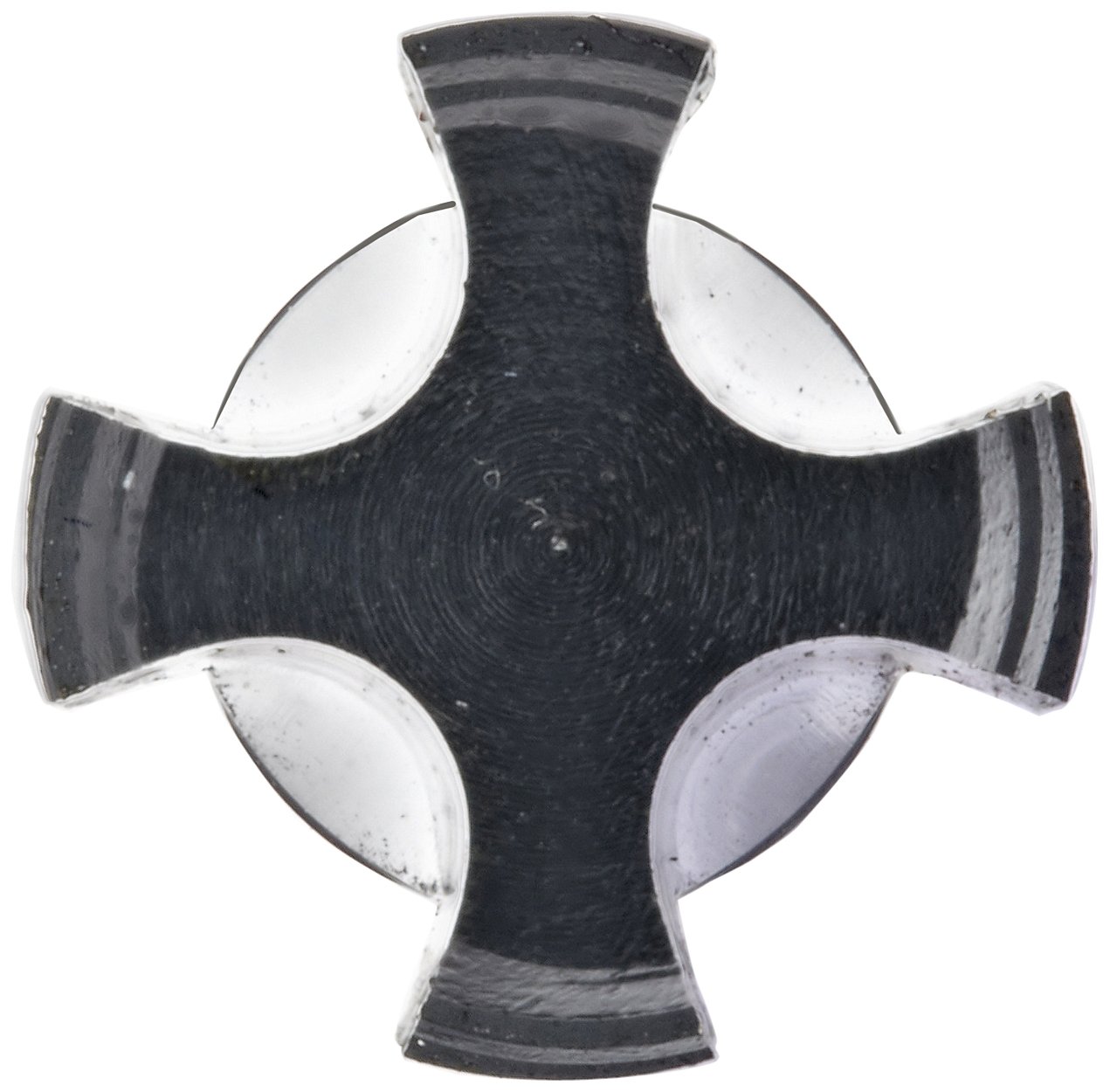 Dormer E252 Cobalt Steel Machine Straight Flute Threading Tap, Nitride Finish, Round with Square End Shank, Modified Bottoming Chamfer, M8-1.25mm Thread Size, 6mm Shank Diameter (Pack of 1)