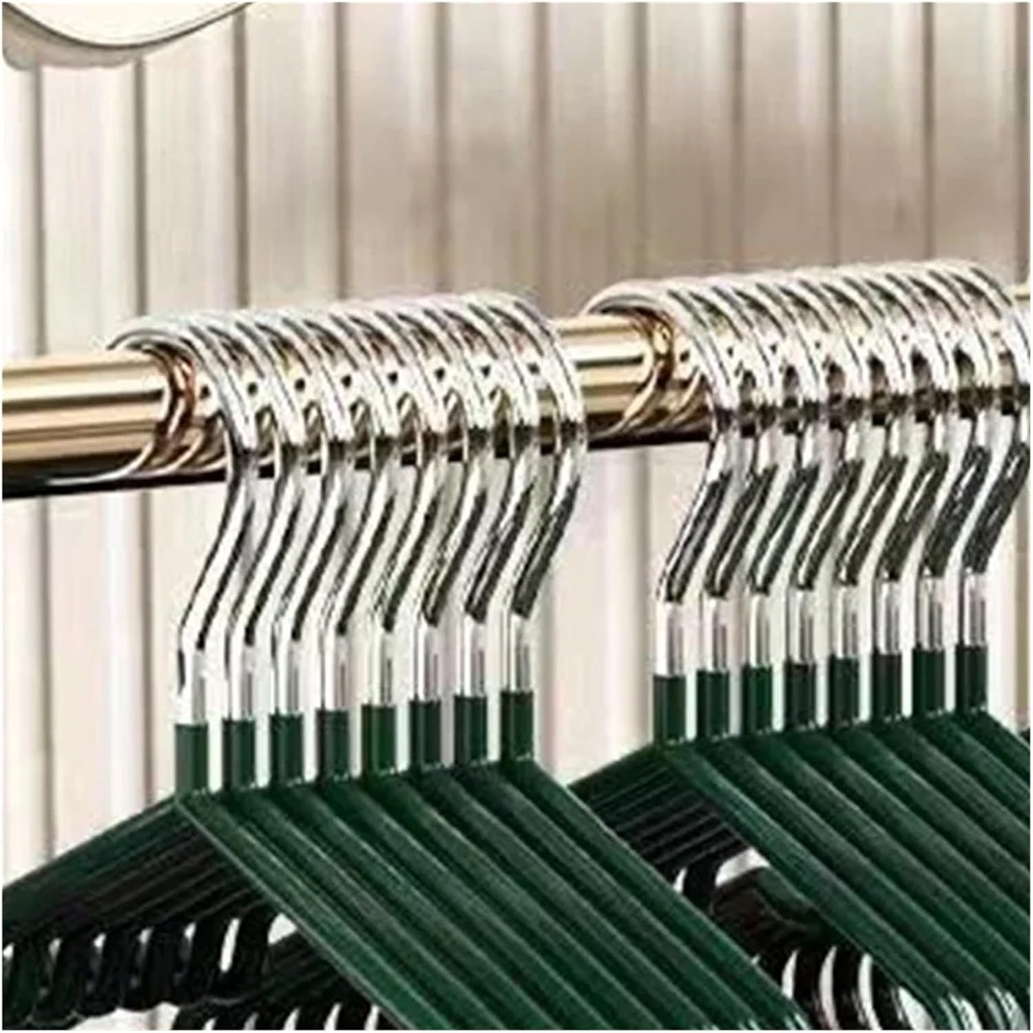 10 Children's Clothes Home Use Non-Slip Wardrobe Storage Stainless Steel Hangers for Coats, Jackets,Suits