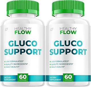 Healthy Flow Capsules – HealthyFlow Advanced Supplement, All Natural Formula to Maintain Healthy Levels, Maximum Strength, HealthyFlo Reviews (2 Pack - 120 Capsules)