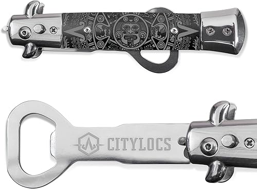 CityLocs Abridor de botellas con calendario azteca