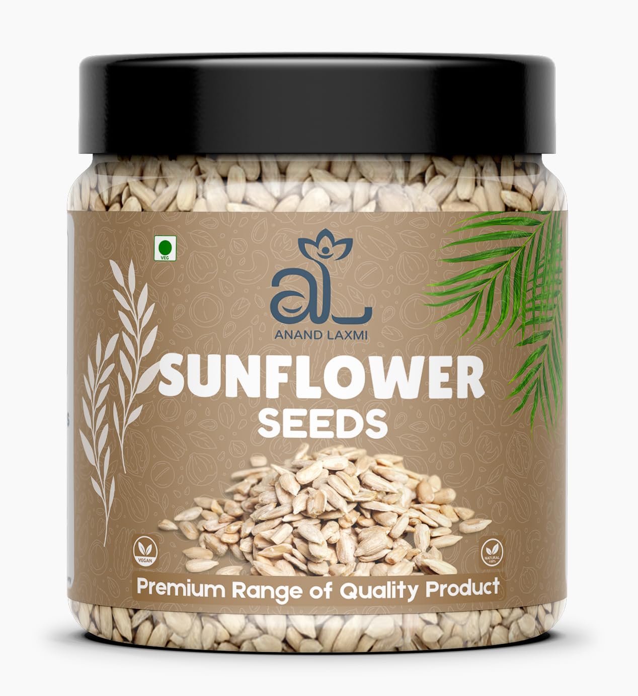 Seeds Combo 250 Gms Each Pumpkin, Watermelon, Sunflower & Flax Seeds | Natural, Gluten-Free Healthy Seeds for Eating | Superfoods Seed Mix High in Fiber & Protein | Perfect for Gifting | 250 X 4 = 1Kg - Image 4 thumbnail