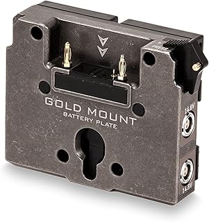 Tilta Dual BP to Gold Mount Adapter Battery Plate for RED Komodo - Tactical Gray (Compatible with Canon BP Battery)