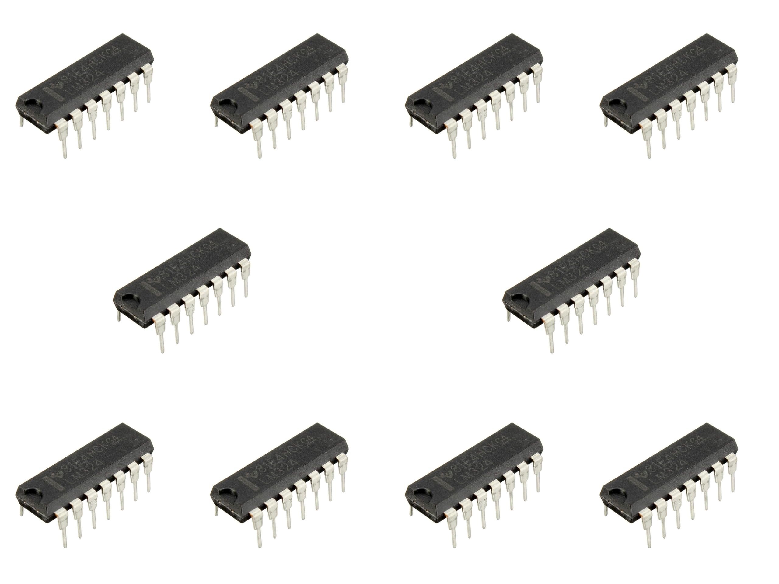 (10 pc) Pro3D LM324 IC - Low Power Quad Op-Amp IC