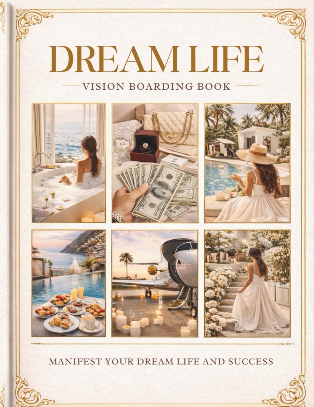 DREAM LIFE VISION BOARDING BOOK: MANIFEST YOUR DREAM LIFE AND SUCCESS