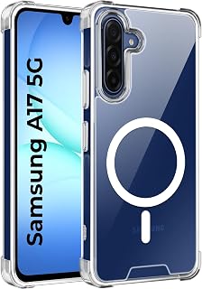A rtistque Clear Back Cover Case for Samsung Galaxy A17 5G / Galaxy F17 / M17 | Transparent Acrylic Case | Shockproof TPU ... Price In India