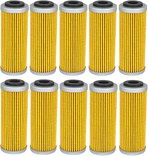 EZROAD 10X Oil Filter 77338005100 Compatible with KTM 2007-2025 250 350 400 450 500 530 EXC-F SX-F XC-F XCF-W EXC EXC-R SMR Factory Edition Six Days Compatible with Husqvarna FE 450 350 FC 250