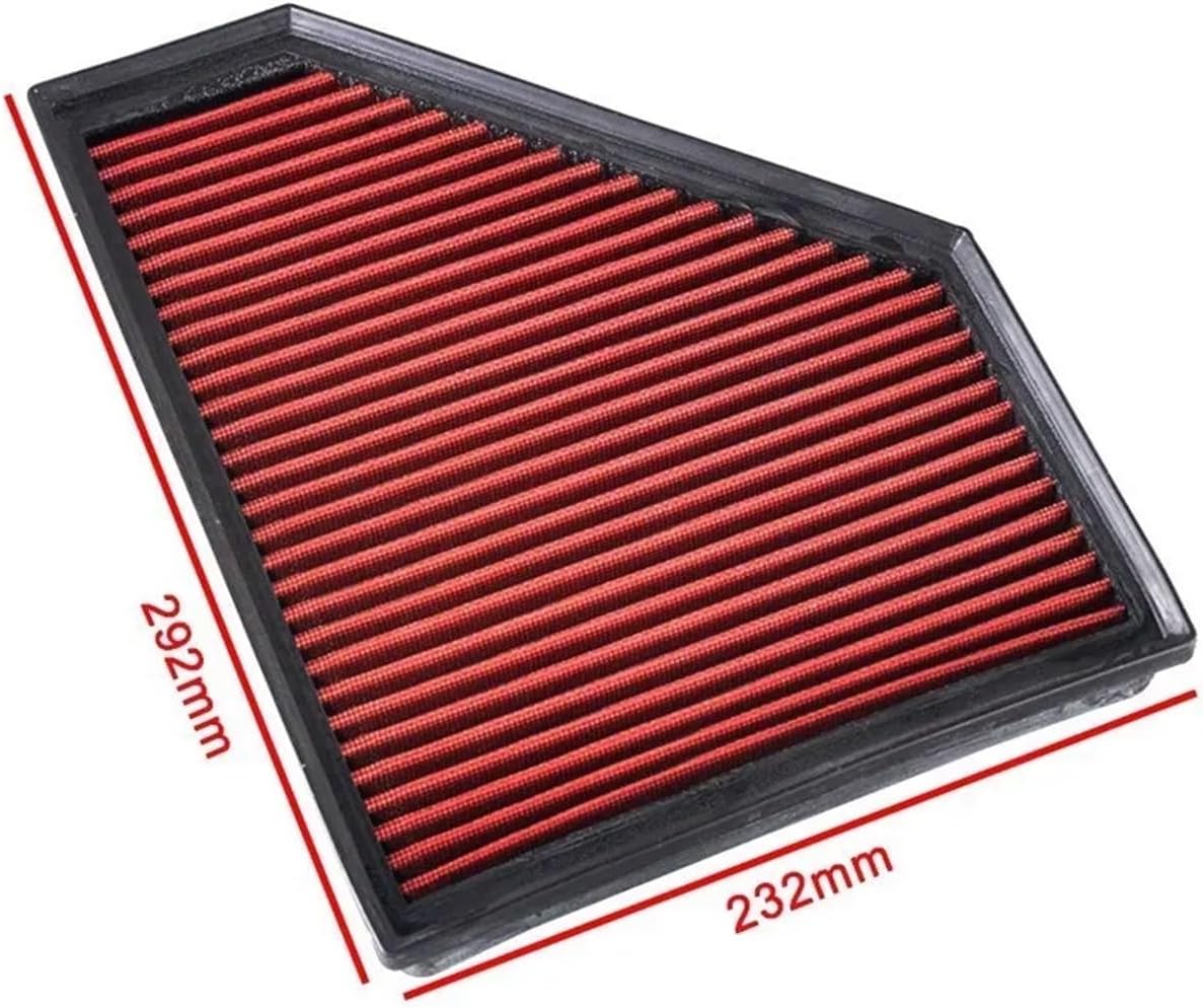 Replacement Panel Air Filter Fits For 2005-2015 X1 E84 320D F30/F31 120D F20 Washable Reusable