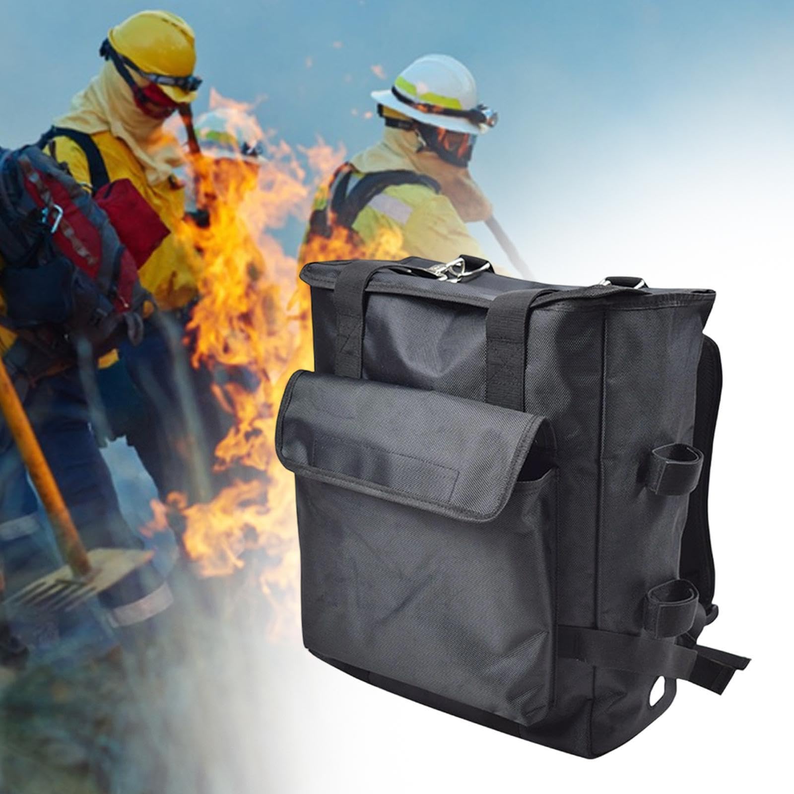 Zaino Idratazione, 42x16x37cm (16.5x6.3x14.6in), Tessuto Oxford, Spallacci Regolabili, per Corsa e Sport
