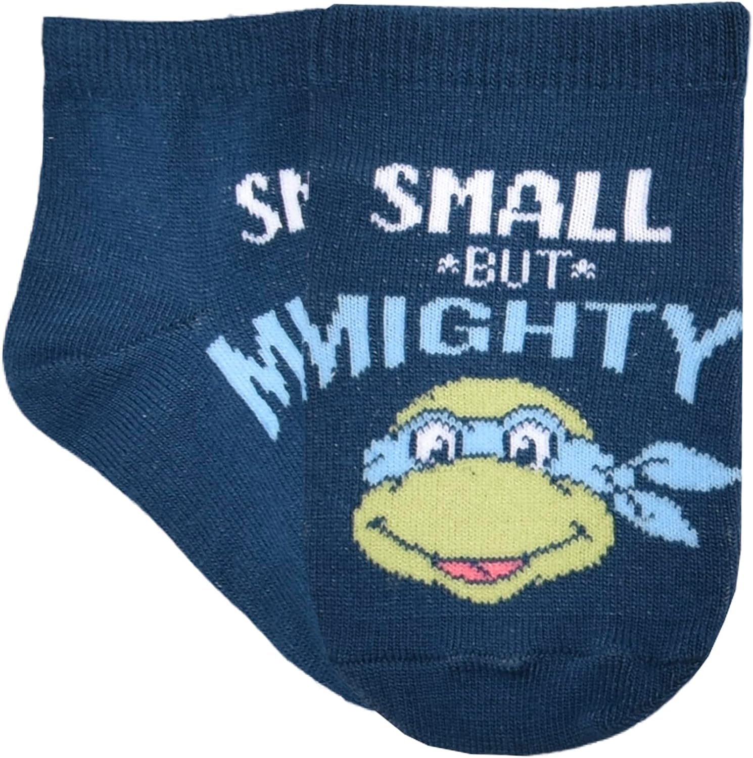 Teenage Mutant Ninja Turtles Boy's 6-Pack Team Ninja Quarter Socks, Navy, 2T-4T