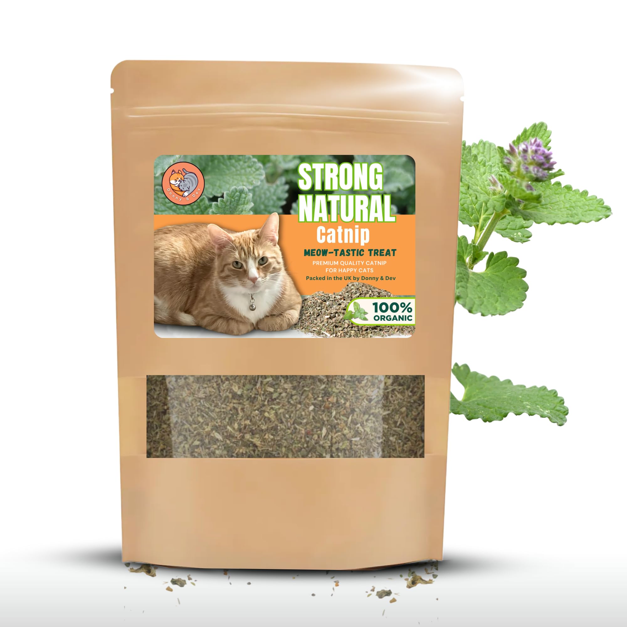 Donny & Dev Dried Catnip 40g