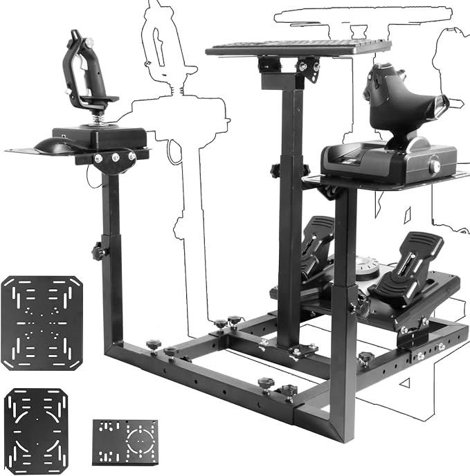Simulador de vuelo Anman Flight Sim Stand 43 miniatura 7