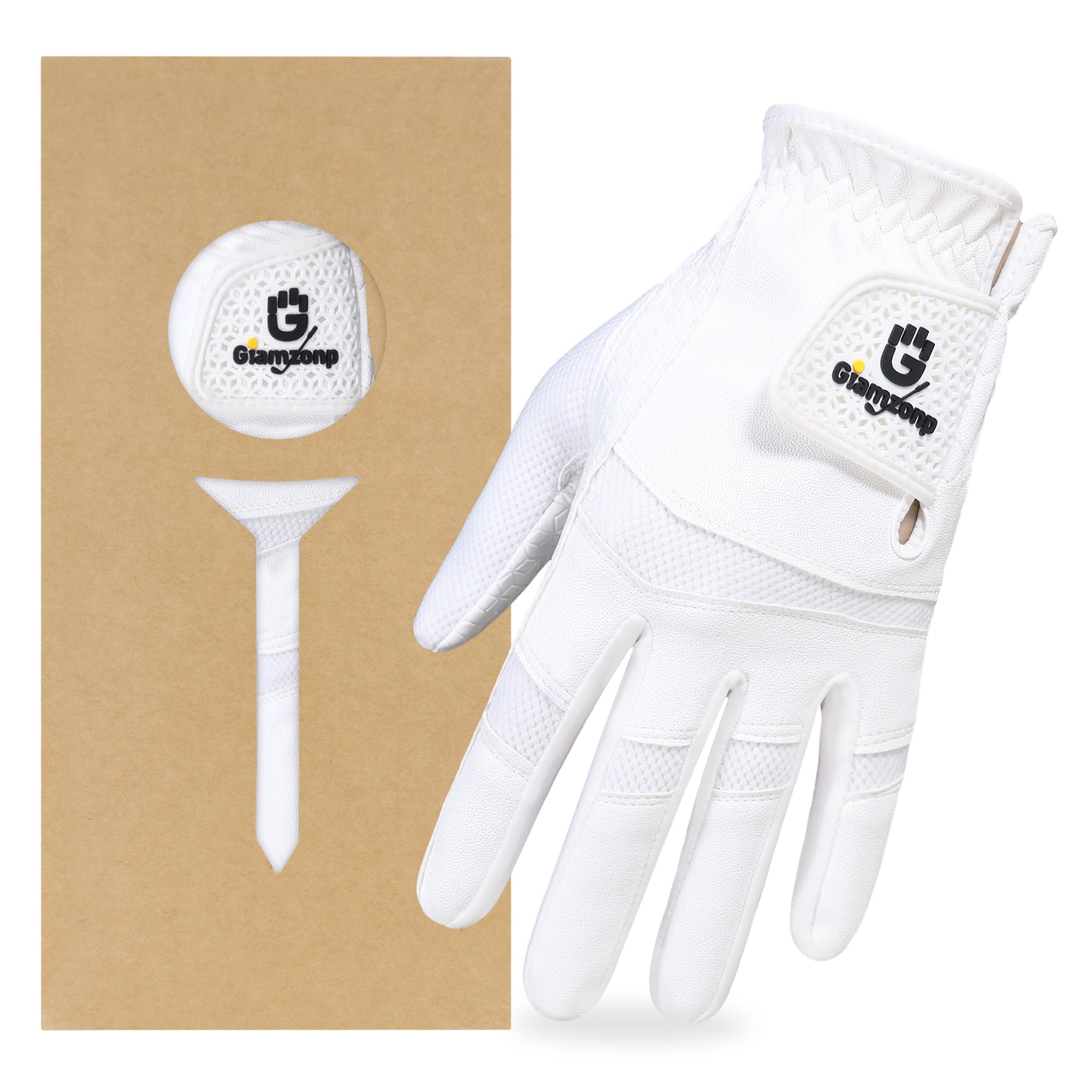 GIAMZONP Womens Golf Glove for Left or Right Hand 1 Pack, Breathable Lightweight Ladies Golf Glove with Non-Slip Grip for Women Golfers — image 1