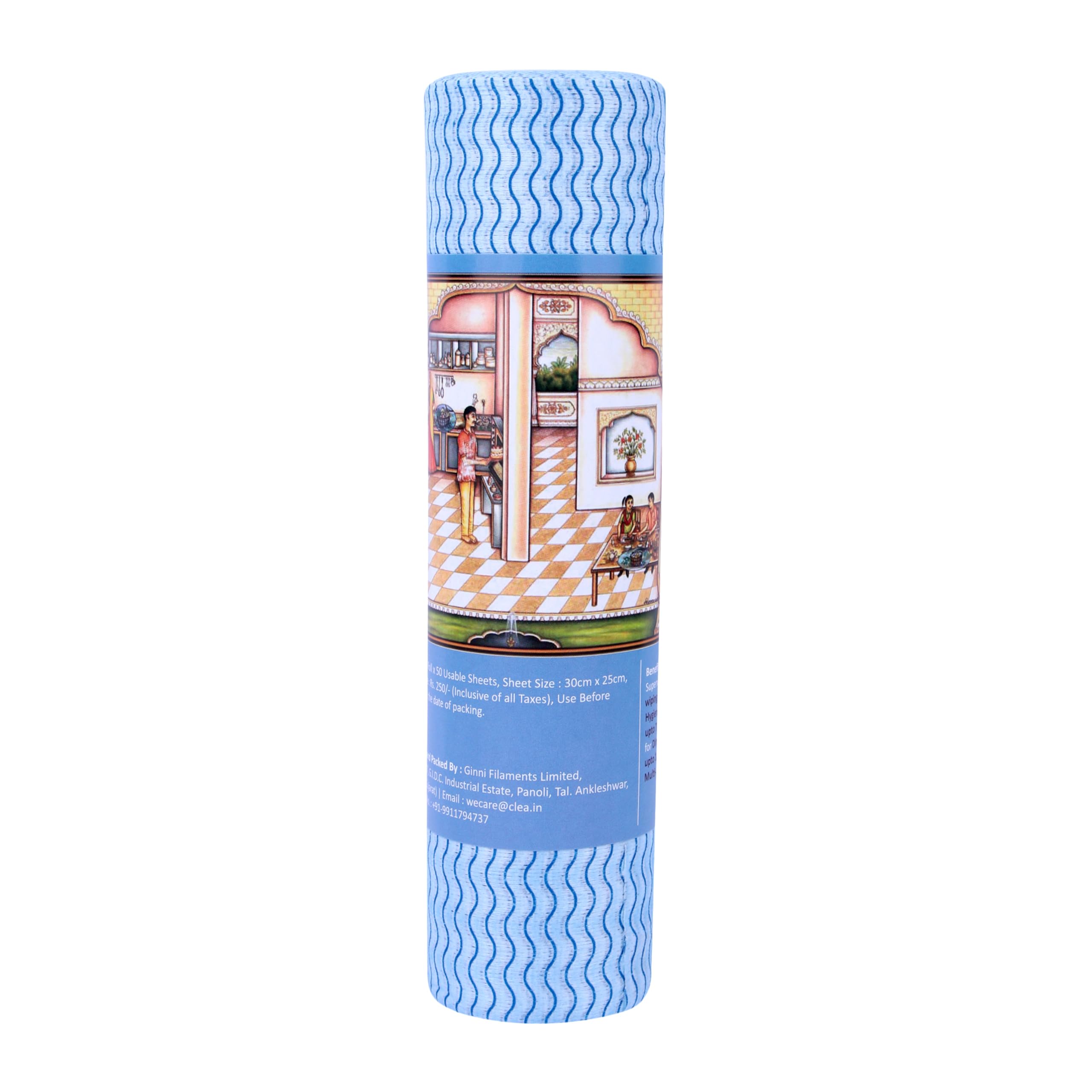 Superwipe Premium Printed Kitchen Swipe Rolls |Reusable, Washable and Absorbent Wipes, Multipurpose Kitchen Towel | Perfect for Cleaning & Wiping, Household Sheets - 50 Pulls per Roll (Pack of 1)-image-23