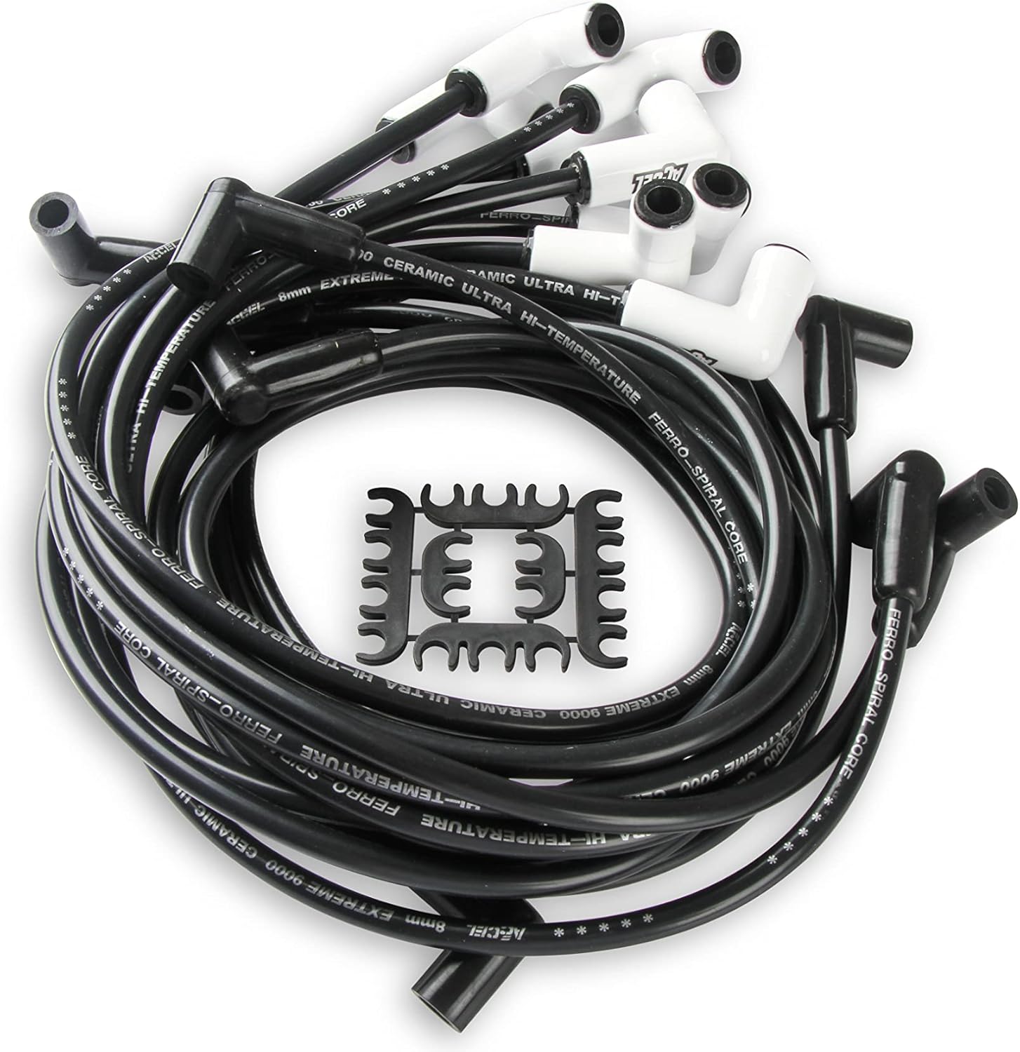ACCEL 9018C Extreme 9000 Spark Plug Wire Set Ceramic Boot
