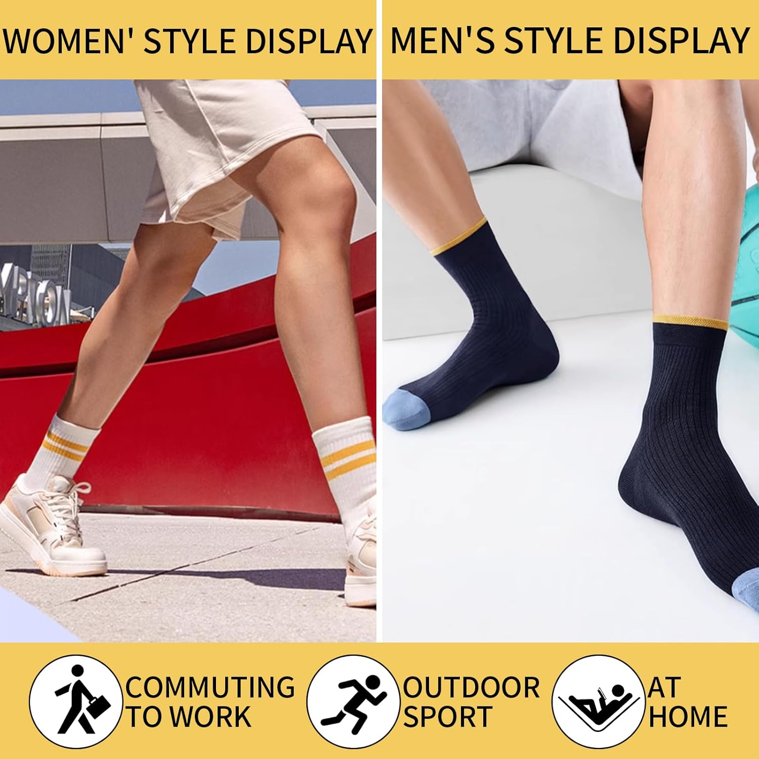 100 Pairs Various Sample Socks Quarter Value Bulk Pack Blind Box Socks for Men Women - Image 2