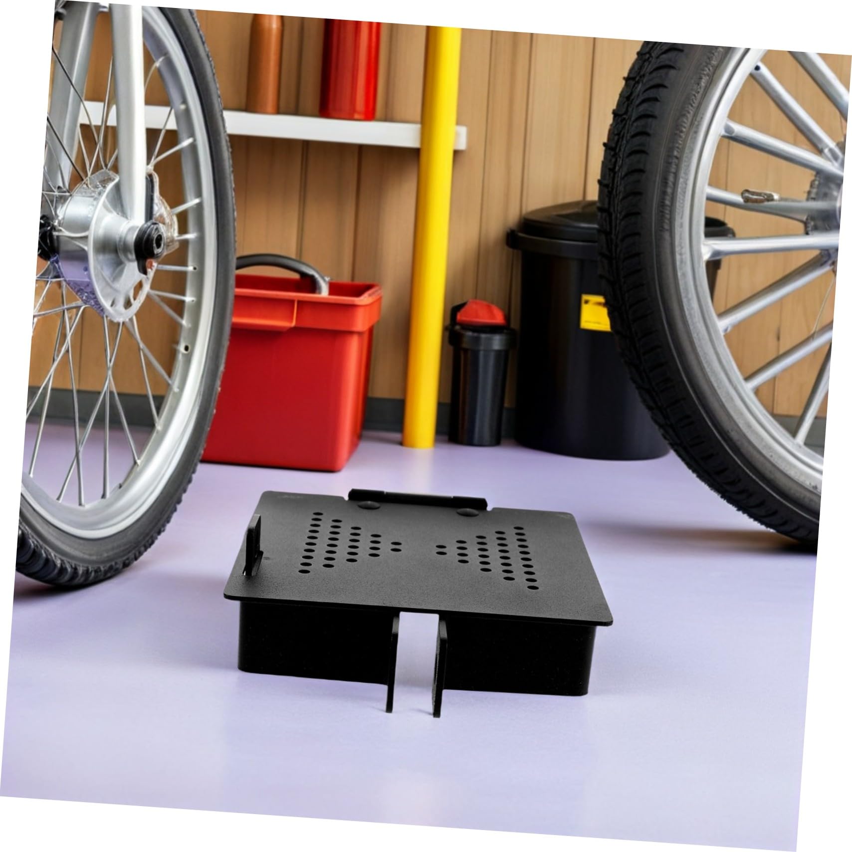 Embout de Pare-Chocs de Camping-Car 4 Pouces, Acier au Carbone Noir