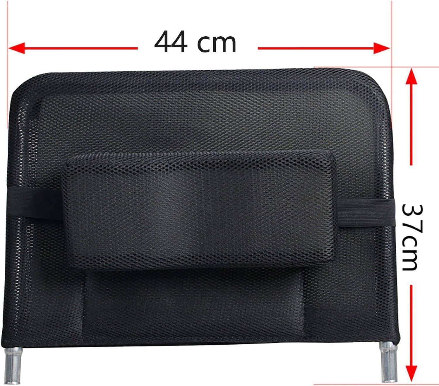 Reposacabezas para silla de ruedas, soporte para el cuello, almohada portátil para la cabeza, respaldo acolchado ligero extraíble, accesorios universales para sillas de ruedas de 16 a 19 pulgadas