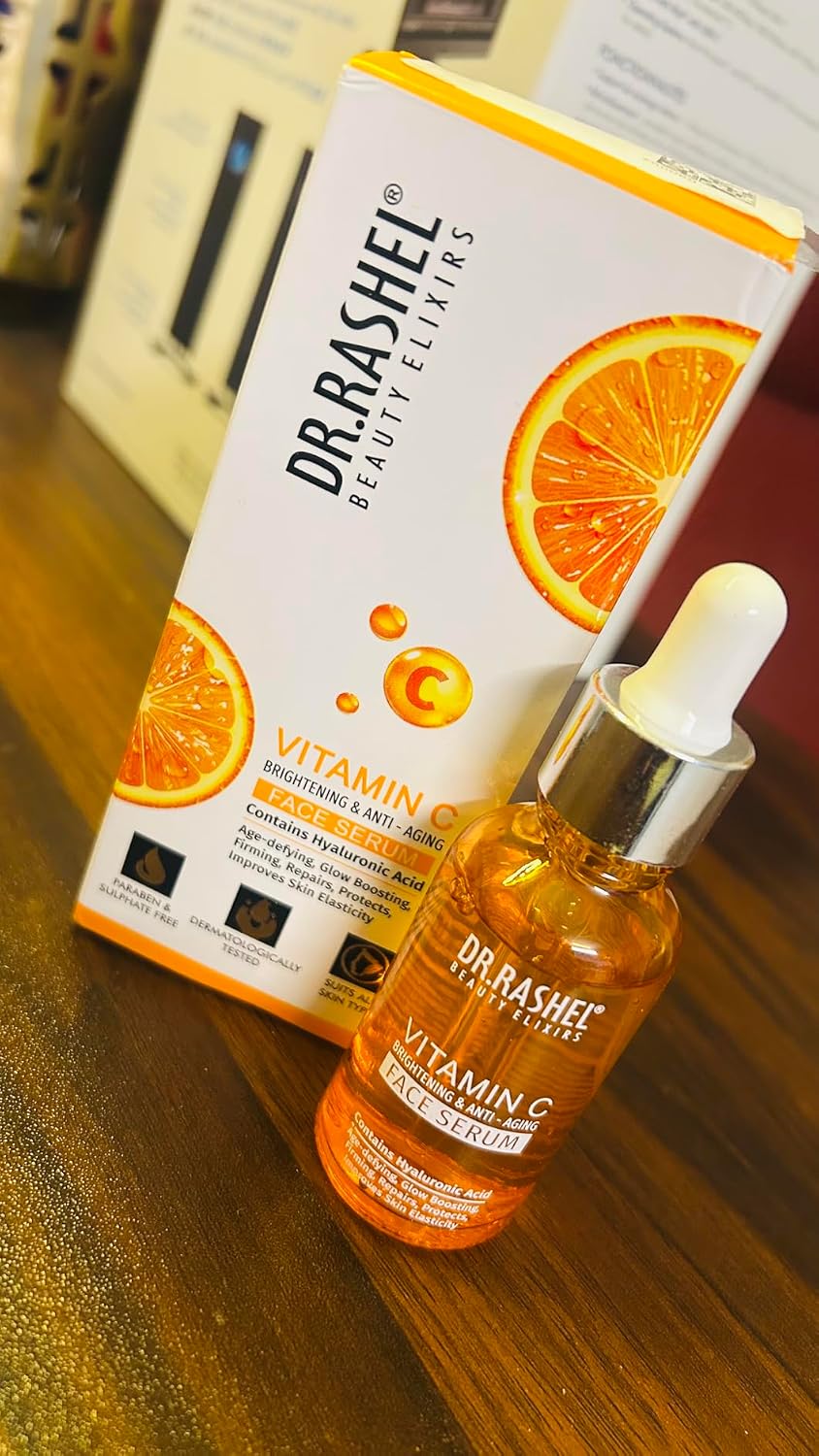 DR.Rashel Vitamin C Face Serum | Pore Minimizing for Men and Women - 30ml / 1.01 Fl Oz