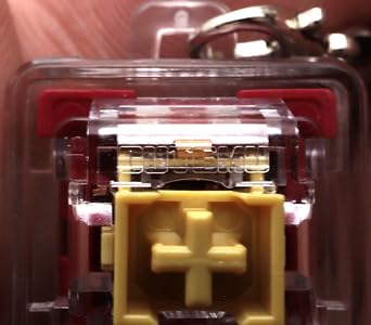 SPELT Outemu Red Panda Tactile Mekanik Switch Tuş Stres Atma Buton Test Anahtarlık Keycap
