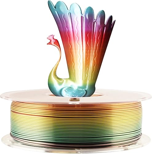 Filamento para impresora 3D de 1.75mm Carrete de filamento PLA de 1kg2.2lbs Alta precisión de diámetro, ampliamente compatible con TTYT3D