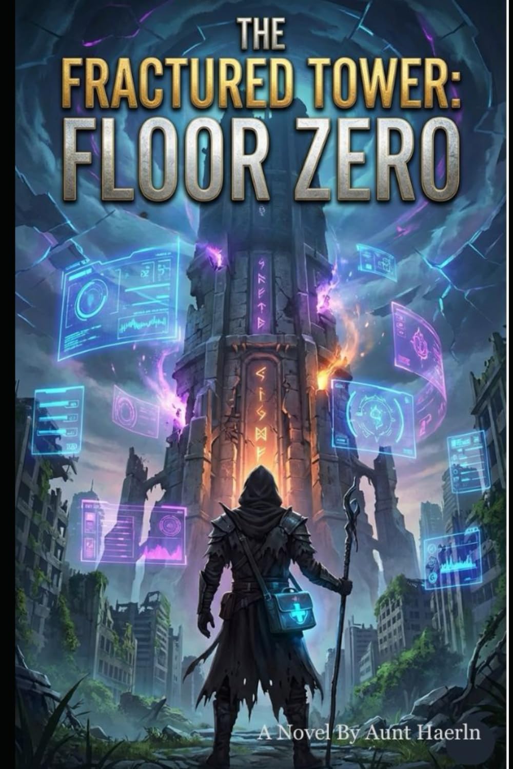 The Fractured Tower: Floor Zero A LitRPG Apocalypse Dungeon Survival Adventure: A LitRPG System Apocalypse Dungeon Survival Adventure with Classes, Leveling, Rare Skills .