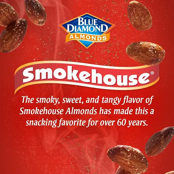 Blue Diamond Almonds Gluten Free Smokehouse Flavored Snack Nuts 16 Oz (Pack of 1).,(wx-uj-20139) 3