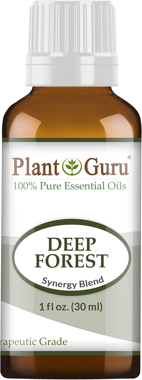 Deep Forest Essential Oil Blend 1 oz / 30 ml 100% Pure, Undiluted, Therapeutic Grade. Aromatherapy, Respiratory System Support, Air Purifier, Sinus, Natural Christmas Scent