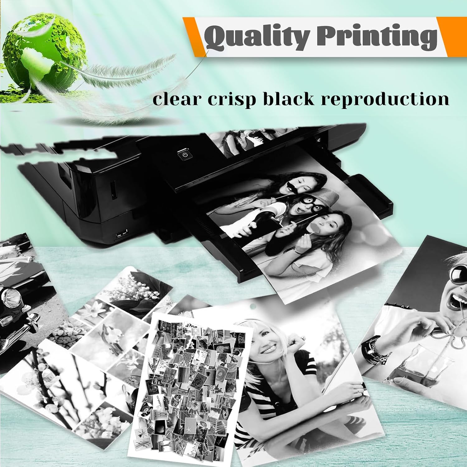 Compatible M101-M106 Black Toner Cartridge Works for HP M105-M106 for Laserjet Pro M101-M104 M104a 104w Printer Black 2 Pack