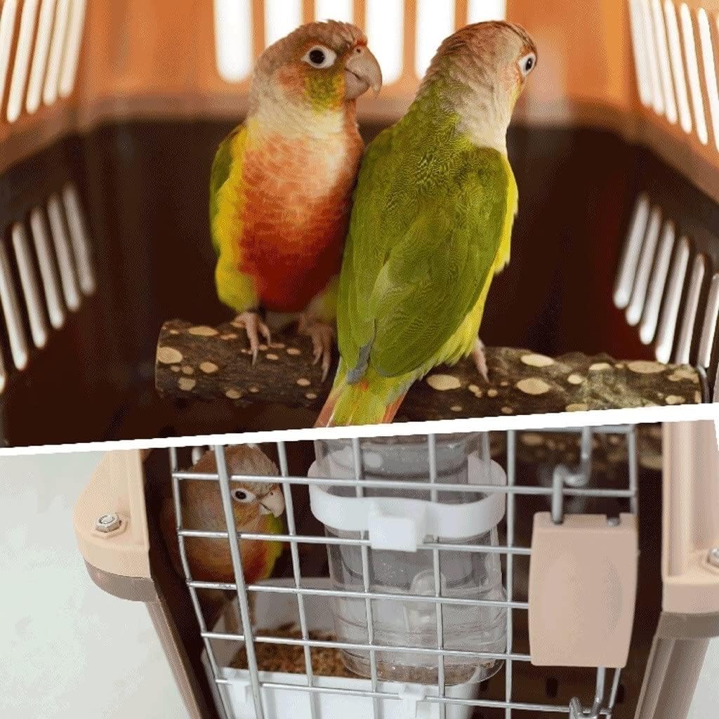 ENGENDER Bird Cage Travel Bird Cage Portable Bird Cage Bird Carrier Suitable for Bird Parrot Cockatiel Pigeon Cone Parakeet Cage