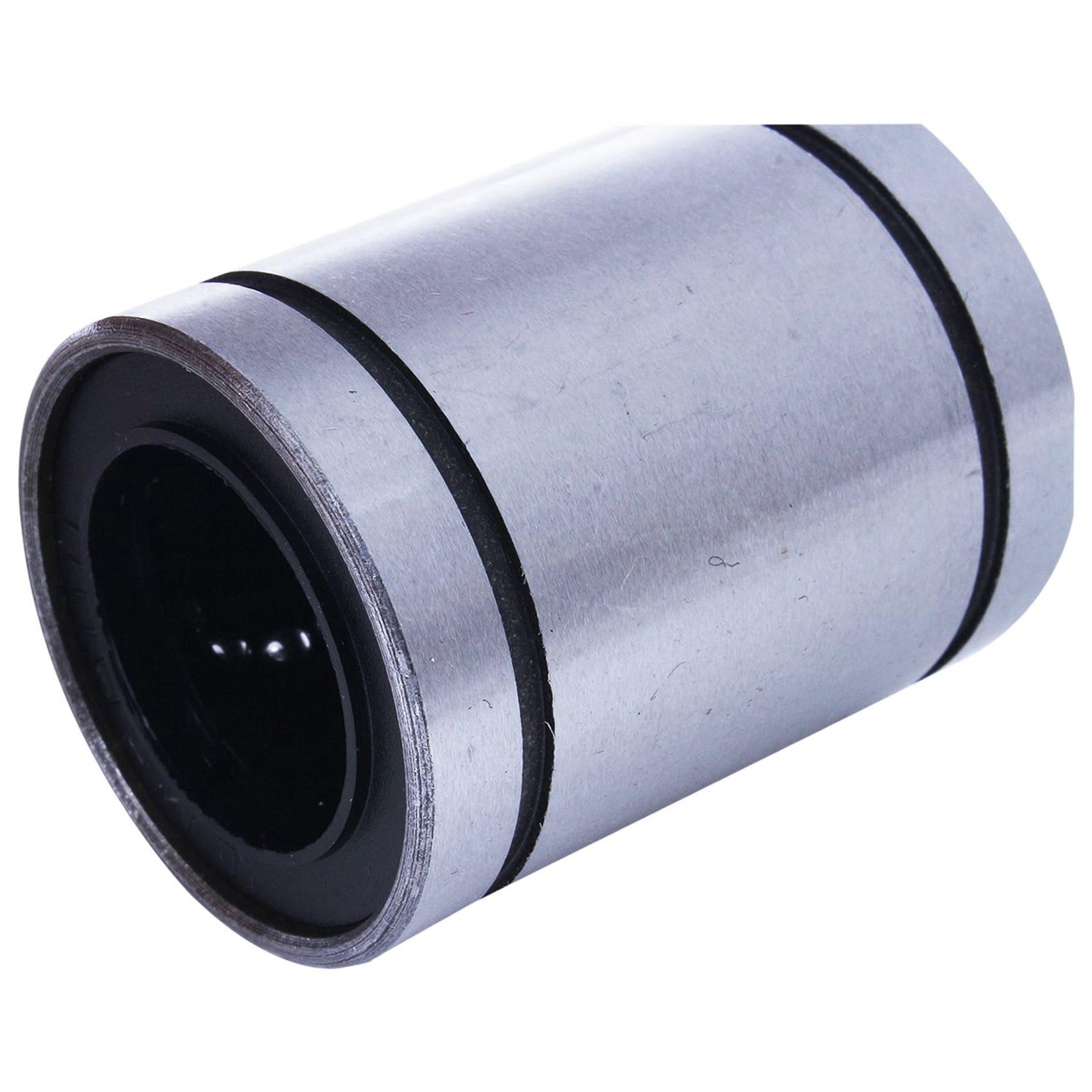 20X Lm20Uu 20mm Intérieur Dia Mouvement Linéaire À Billes Roulement Roulement Bague Argent