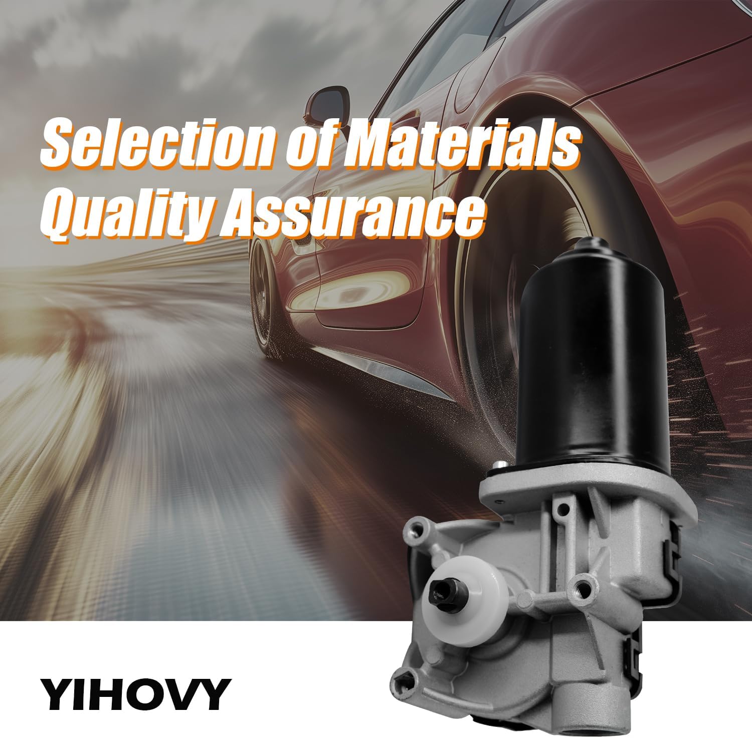 Front Windshield Wiper Motor 1C3Z17508AA fit for Ford F150 Escape Excursion Taurus Sable Explorer Expedition Contour, fit for Lincoln Navigator Continental Town Car, fit for Mercury Cougar (1)