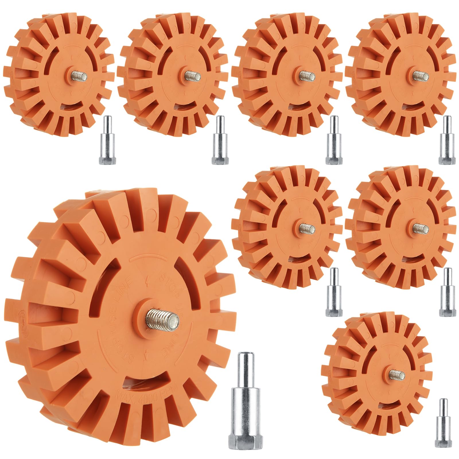 MIVIDE Eraser Wheel Tool Kit
