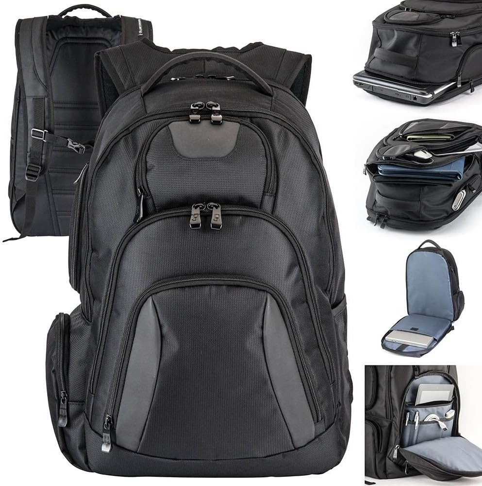 Basecamp Concourse Tables Laptop Computer Backpack Black