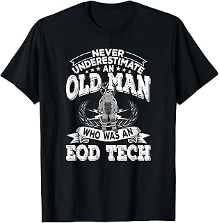 Funny Bomb Disposal Expert Retired EOD Tech T-Shirt