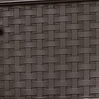 Vista 9 de Sterilite Torre de Gabinete Contenedor de Almacenamiento y Organización Decorativo de Tejido de Mimbre de Plástico de 3 Cajones con Asas