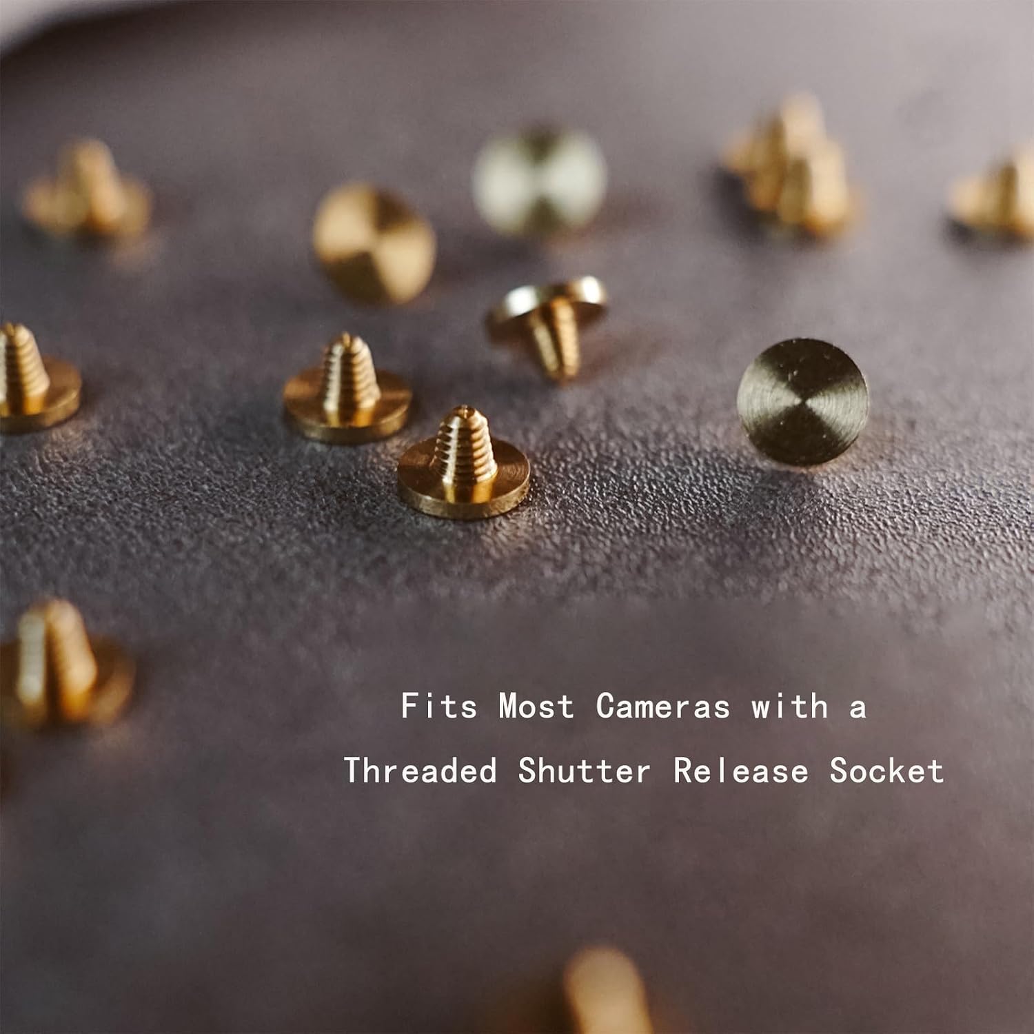 7mm Mini Camera Soft Shutter Button,for Fujifilm X100VI X-T5 X-T30, Brass