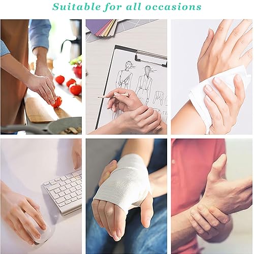 Miniatura 9 de Férula para el pulgar con muñequera, soporte para el pulgar para estabilizador de muñeca, mano, pulgar, se adapta tanto a la mano derecha izquierda